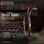 our company logo with our services khalifa al khatri advocates & legal consultancy